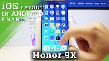 How to Download and Install iOS Launcher for Honor 9X – iOS Layout