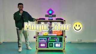 Neofuns 4 Players Claw Crane Machine Magic Star