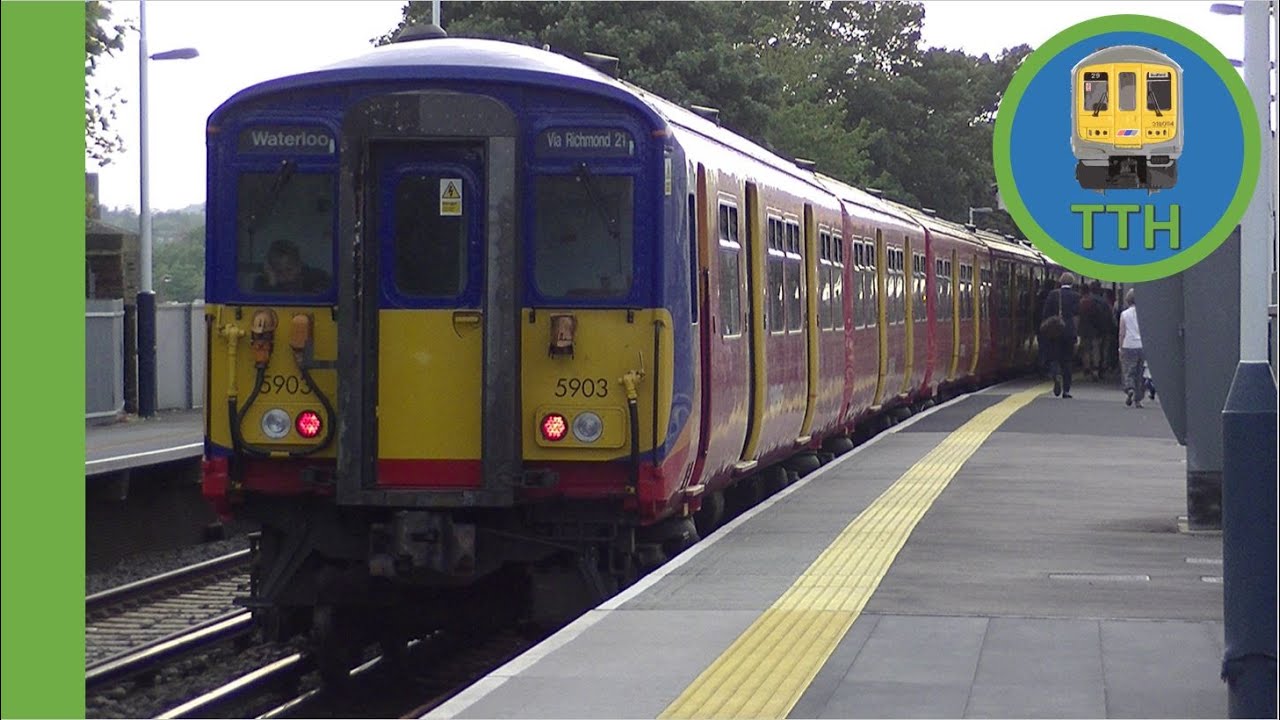 Trains at Wandsworth Town (RE EDIT - first uploaded in 2017)