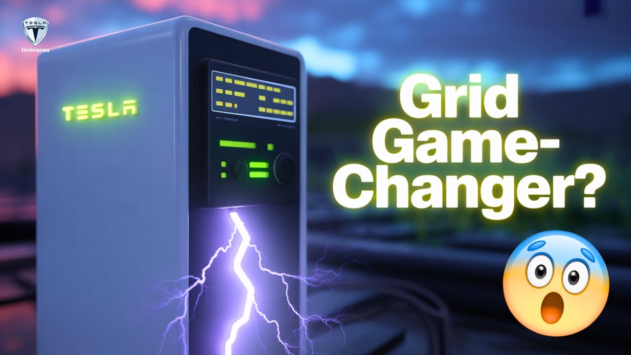 Tesla’s Megapack 3 Reveal — Is This the Grid Game-Changer?