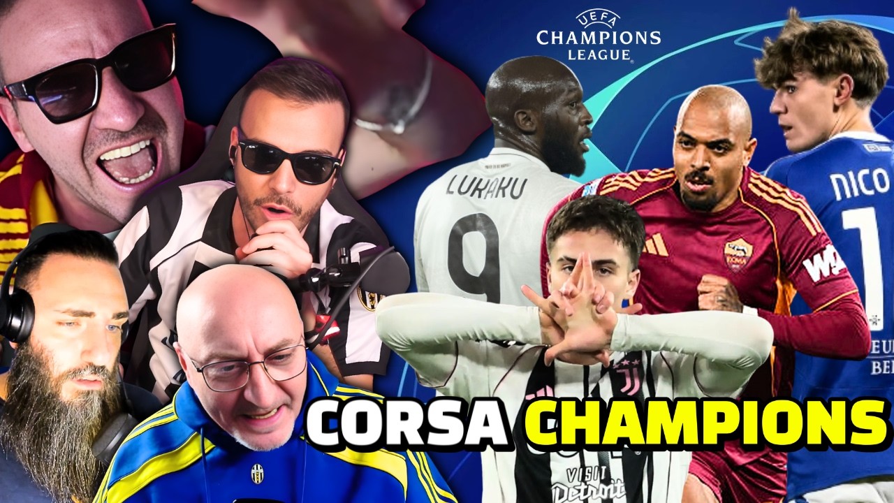 LOTTA CHAMPIONS: CALENDARIO ALLA MANO! CHI HA IL PERCORSO PIù DIFFICILE? 5 SQUADRE PER 2 POSTI!