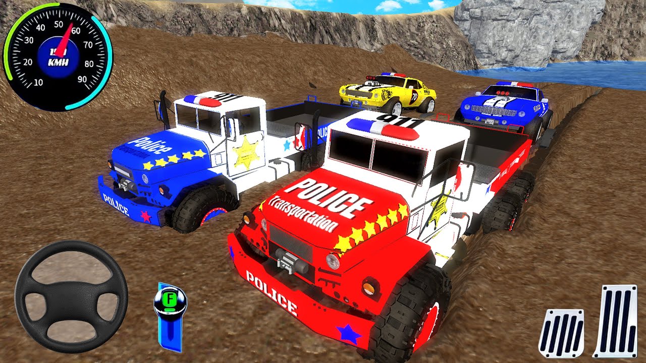 Car Transporter Truck Driving Simulator - Cargo Transport Multistory Vehicle - Android GamePlay