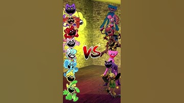 Smiling Critters Vs Poppy Playtime #viralshorts #smilingcritters #poppyplaytimechapter