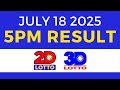 5pm Lotto Result Today Swertres Ez2 PCSO July 18 2025 5pm Lotto Result Today Swertres Ez2 PCSO July 18 2025