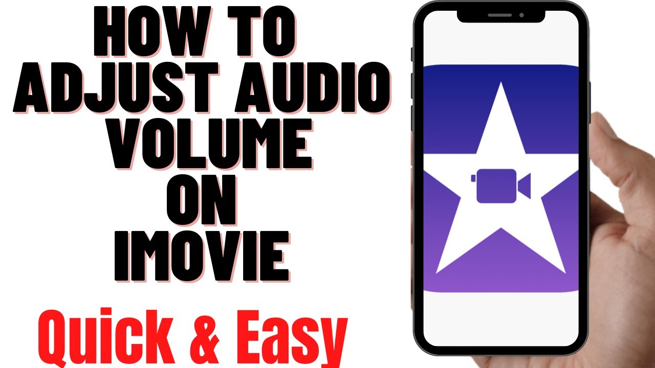 HOW TO ADJUST AUDIO VOLUME ON IMOVIE 2024 - YouTube