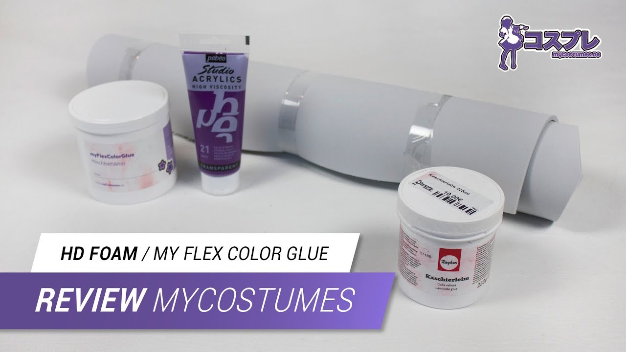 Review - MyCostumes HD Foam und MyFlex Color Glue Set [DEU+ENG] | Jak Cosplay