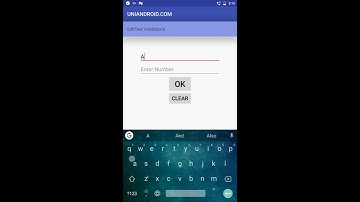 Android | EditText Validations