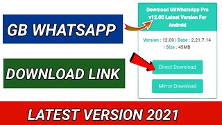 How To Download Gb WhatsApp On Android & IPhone Latest Version  || Gb WhatsApp Update  2021 screenshot 5