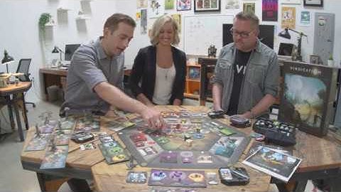 Vindication® Board Game 2018 Release by Orange Nebula