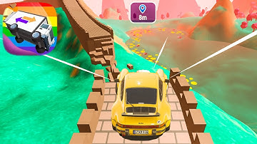 Crash Delivery! Flying car Android//iOS 1975 Porsche 911 (930) Turbo // Complete Gameplay