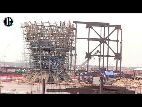 Trabajadores del nuevo aeropuerto de México desconocen el futuro de la obra