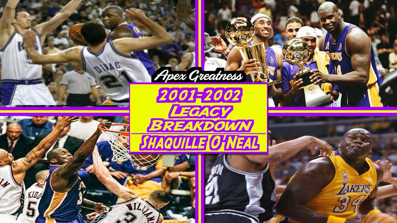 Shaq (Controversially) 3-Peats & Calls Himself A "New Legend" in 2002- Legacy Breakdown Shaq O'Neal