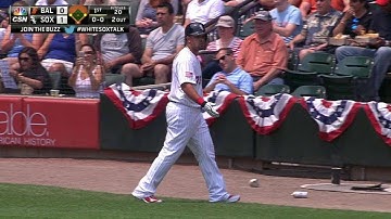 BAL@CWS: Garcia grounds RBI single to center field