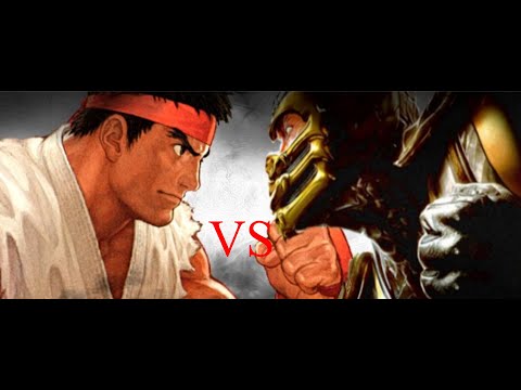 Ryu vs Scorpion Rap Battle