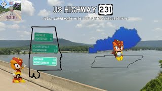 US 231: ALDOT supremacy with TDOT & KYDOT Neglectance