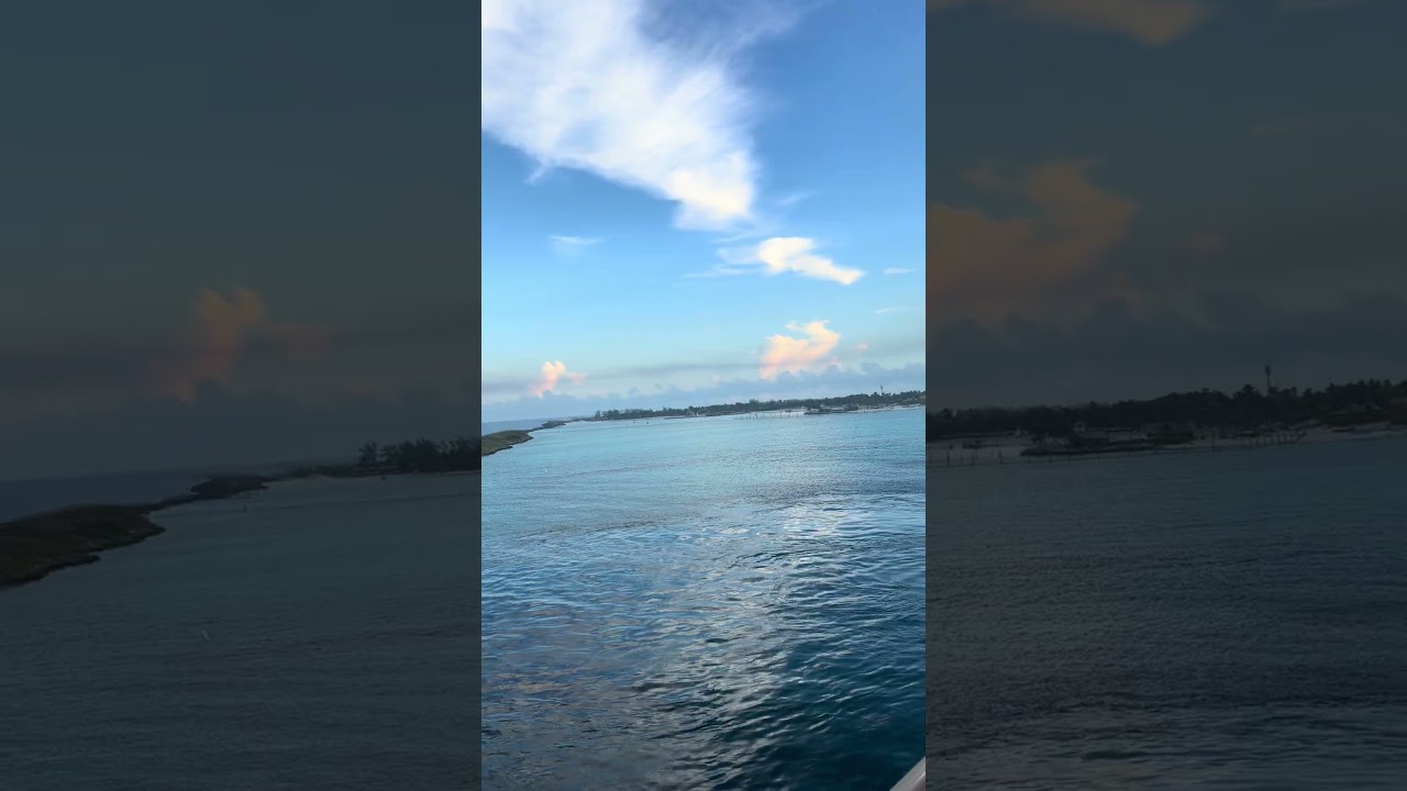 Private island view from cruise ship #cruiseship #cruise #helpmemakethismakesense #travel