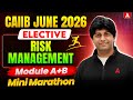CAIIB Elective Risk Management June 2026 | Module A+B Mini Marathon | Praveen Kumar