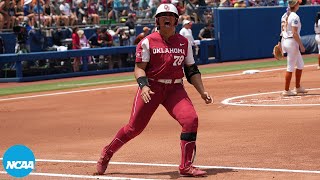 Oklahoma vs. Texas: 2022 Women's College World Series highlights