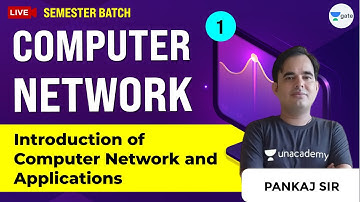 Introduction to Computer Network and Applications | Lec 1 | GATE CSE/IT 2021 CSE Exam | Pankaj Sir