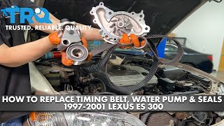 How to Replace Timing Belt, Water Pump & Seals 19972001 Lexus ES 300