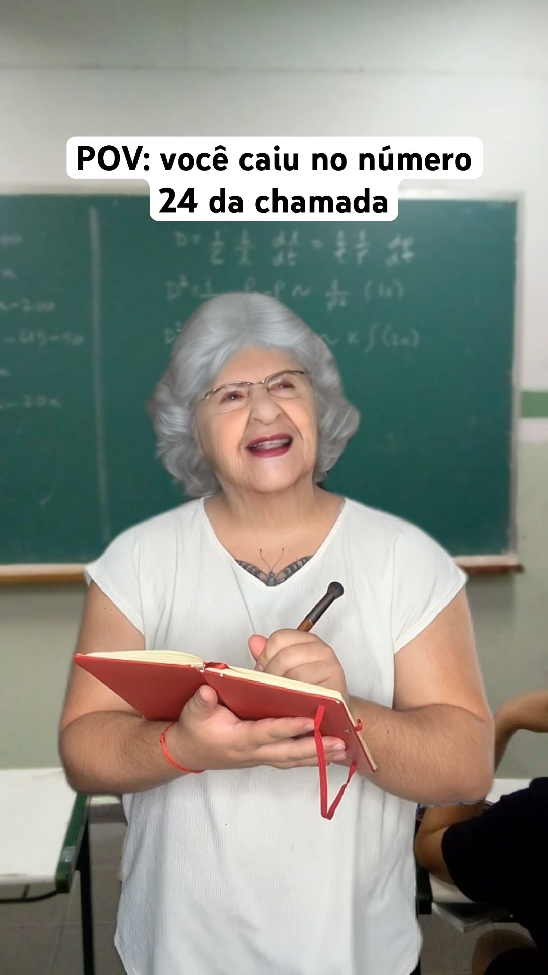 QUANDO VOCÊ CAÍ NO NÚMERO 24 DA CHAMADA
