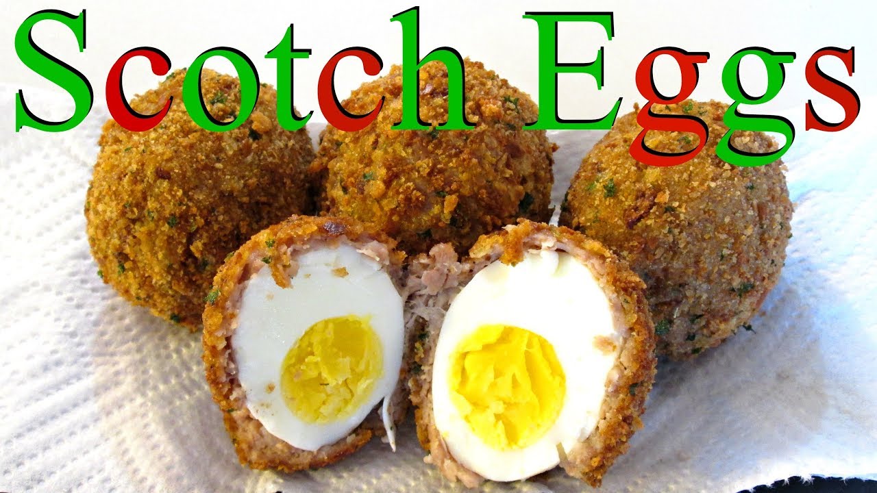 Scotch Eggs Speedy Cooking Videos PoorMansGourmet YouTube