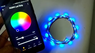 RGB Led Strip Control With Your Phone Works With Alexa and Google