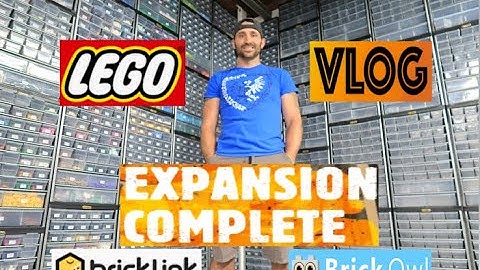Lego VLOG #37 / Bricklink Store Expansion / Selling Minifigures Ebay / Full Time Brick Slinger