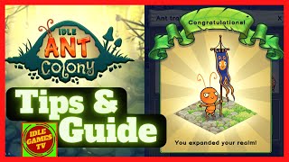 Idle Ant Colony simulator Game, beginner tips and tricks, guide, game review, gameplay screenshot 5