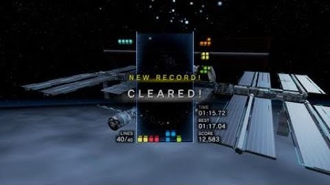 Tetris® Effect sprint 1:15