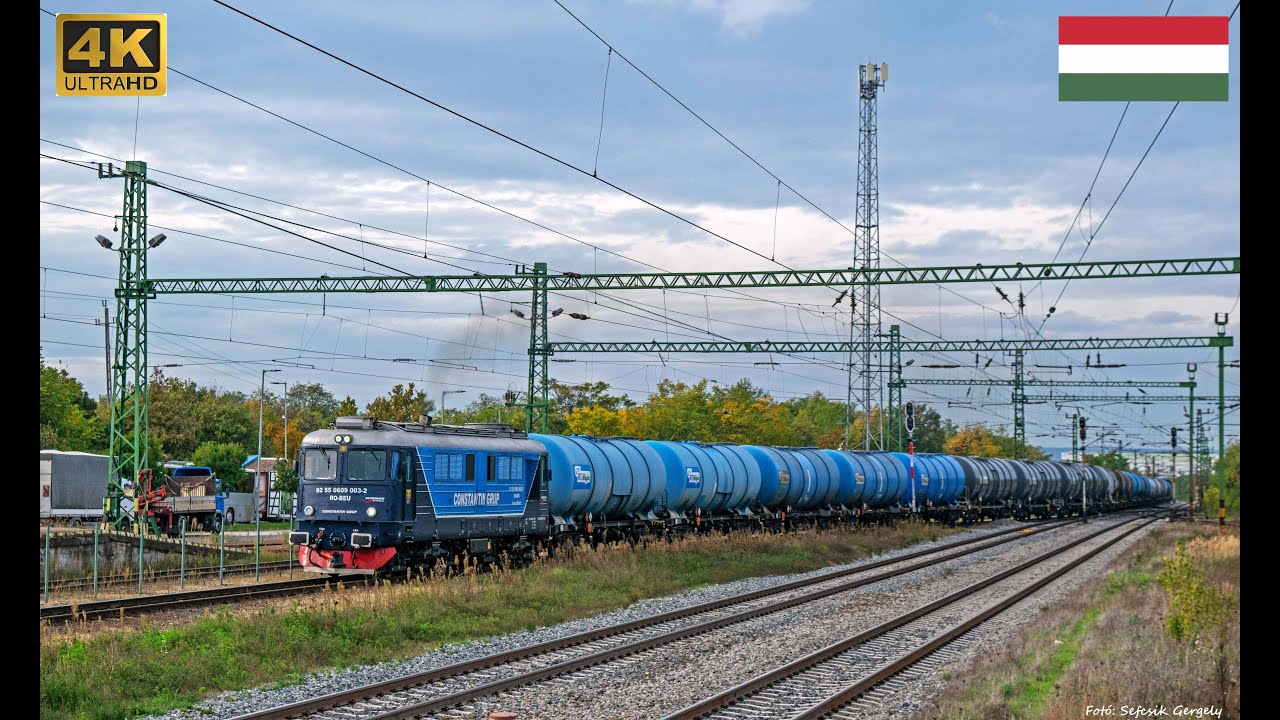 Vonatok Herceghalom és Biatorbágy környékén / Züge rund um Biatorbágy / 2024.10.13. / 4K