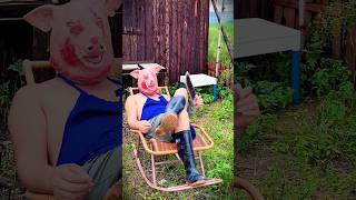 All-out attack on the pighead butcher#funny #happy #dramatic #funnydubbing #funnymoments
