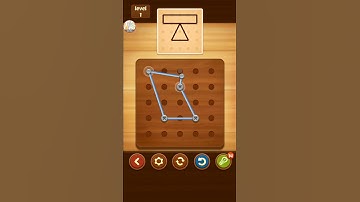 Line Puzzle String Art Pine Level 1 Solution