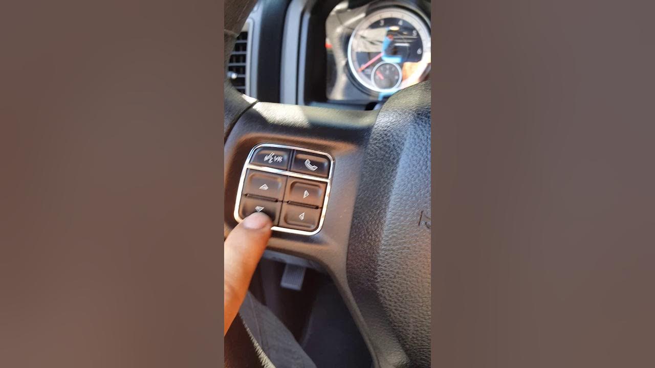 Dodge Ram 1500 2017 5.7 como resetear el porcentaje del aceite - YouTube