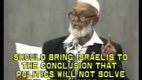 Is Israel Set Up For Destruction - Debate - Sheikh Ahmed Deedat VS Paul Findley -Cape Town -S Africa