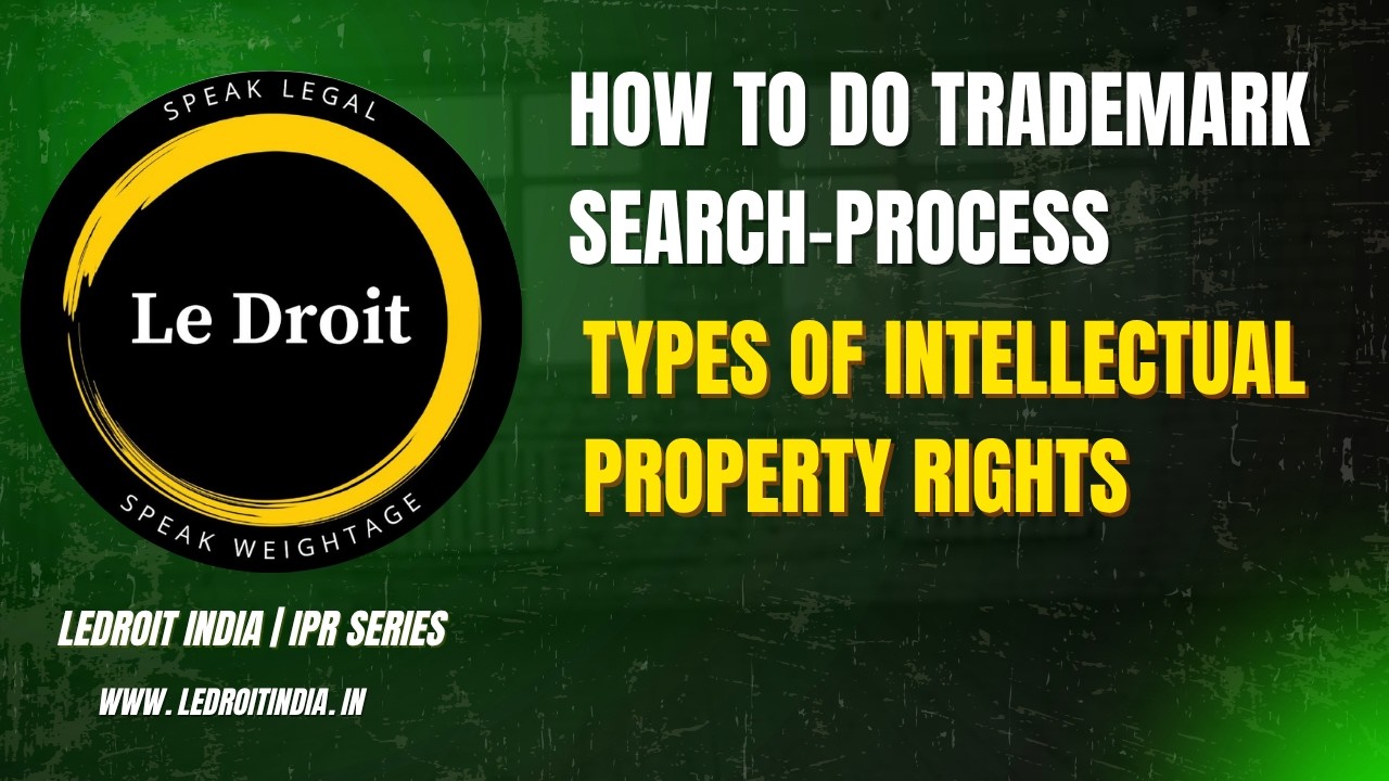 How to do Trademark Search and types of Intellectual Property Rights ...