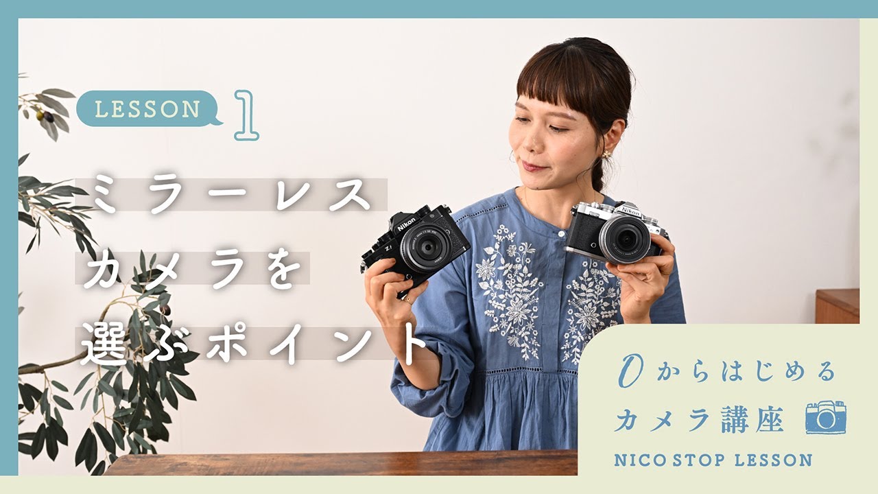 How to Choose a Mirrorless Camera [Lesson 1: Starting from Scratch