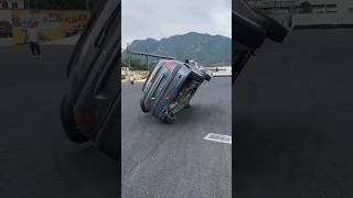 how to drive car ?? on two wheels short viral