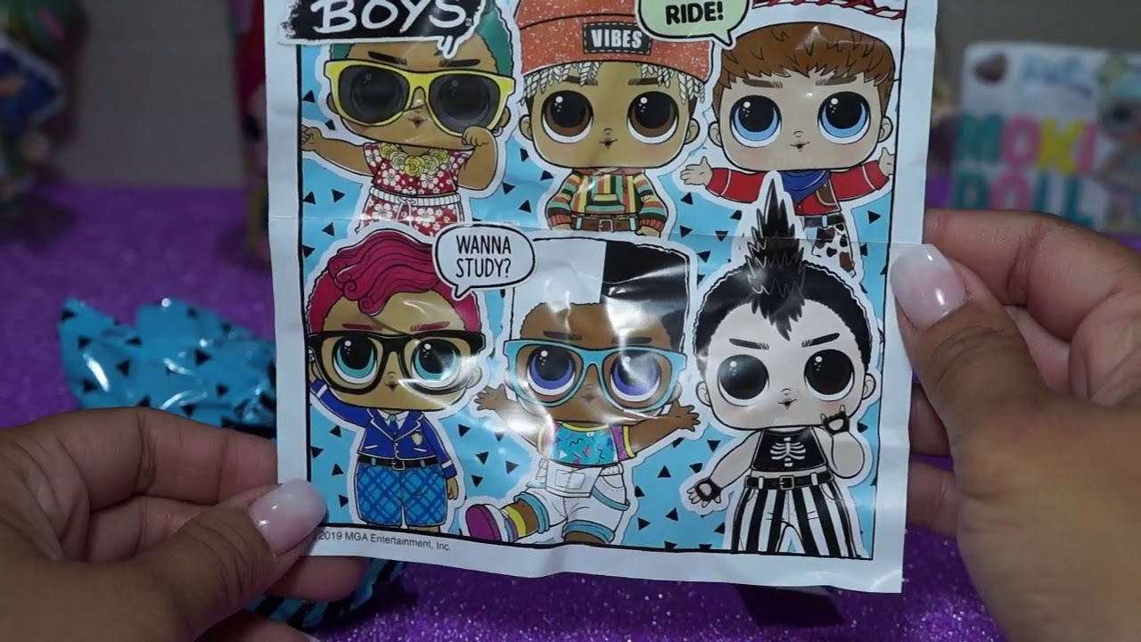 LoL surprise BOYS questi lolli sono davvero super carini