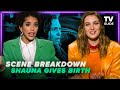 Yellowjackets Cast Breaks Down Shauna&#39;s Birthing Nightmare | Sophie Nélisse, Jasmin Savoy Brown