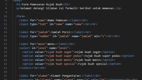 Penjelasan tag Html dan Css pada UTS Pemrograman Web