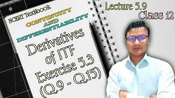 Class 12 || Lecture 5.9 || Inverse Triginometric Functions || Exercise 5.3 (Q.9-Q.15) || in manipuri