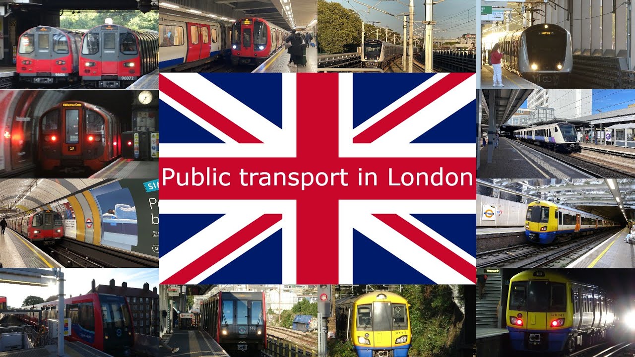 Public Transport in London (Underground, Overground, DLR and Elizabeth ...