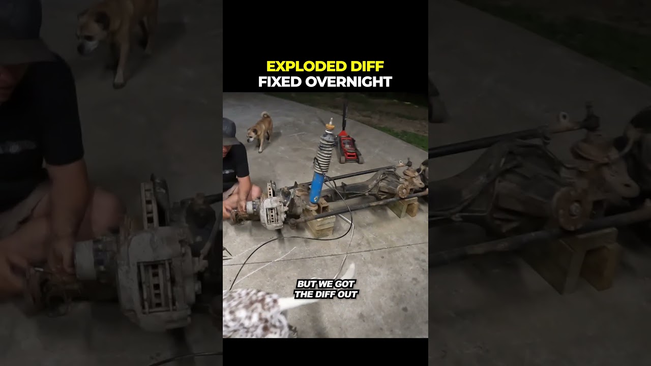 Exploded Diff - This took HOURS to fix!
