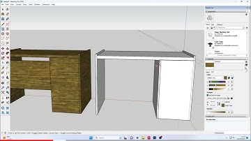 office table l how to make office table in SketchUp l SketchUp Tutorial l SKP l SketchUp Beginner