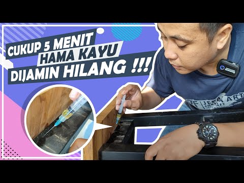 CARA AMPUH MEMBASMI HAMA BUBUK & RAYAP KAYU - Tips Perawatan Furniture Kayu