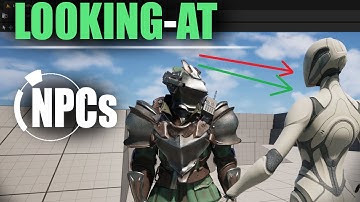 UE5: Player Look-At NPC -