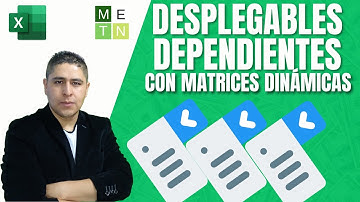¡Adiós INDIRECTO! Bienvenidas Listas Desplegables con MATRICES DINÁMICAS en Excel