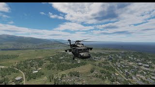 UH-60L Blackhawk Cold Startup & Takeoff | DCS World