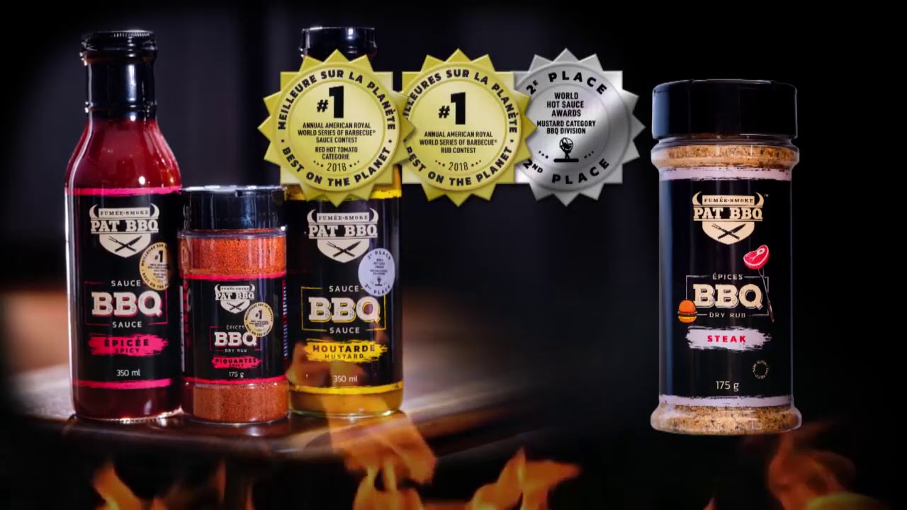 Les sauces et épices Pat BBQ, les meilleures au monde! YouTube
